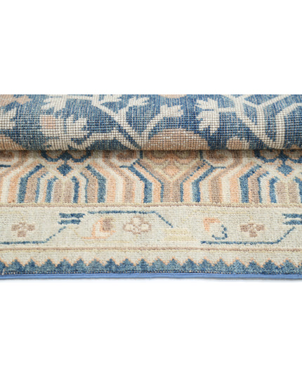 Khotan 9' 3" X 11' 10" Hand Knotted Wool Rug 9' 3" X 11' 10" (282 X 361) / Blue / Wool