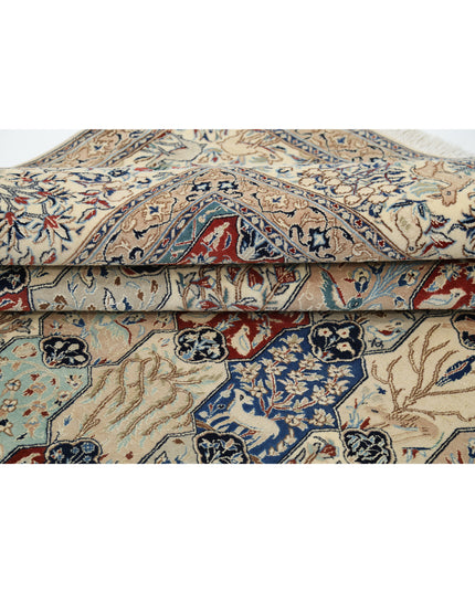 Khotan 10' 2" X 14' 1" Hand Knotted Wool Rug 10' 2" X 14' 1" (310 X 429) / Ivory / Wool