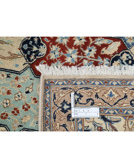 Khotan 10' 2" X 14' 1" Hand Knotted Wool Rug 10' 2" X 14' 1" (310 X 429) / Ivory / Wool