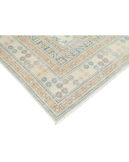 Khotan 10' 2" X 14' 1" Hand Knotted Wool Rug 10' 2" X 14' 1" (310 X 429) / Ivory / Wool