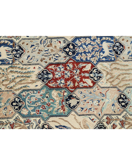 Khotan 10' 2" X 14' 1" Hand Knotted Wool Rug 10' 2" X 14' 1" (310 X 429) / Ivory / Wool