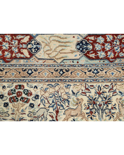 Khotan 10' 2" X 14' 1" Hand Knotted Wool Rug 10' 2" X 14' 1" (310 X 429) / Ivory / Wool