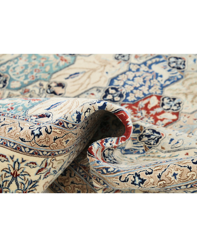 Khotan 10' 2" X 14' 1" Hand Knotted Wool Rug 10' 2" X 14' 1" (310 X 429) / Ivory / Wool