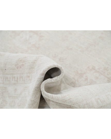 Khotan 6' 1" X 9' 2" Hand Knotted Wool Rug 6' 1" X 9' 2" (185 X 280) / Grey / Wool