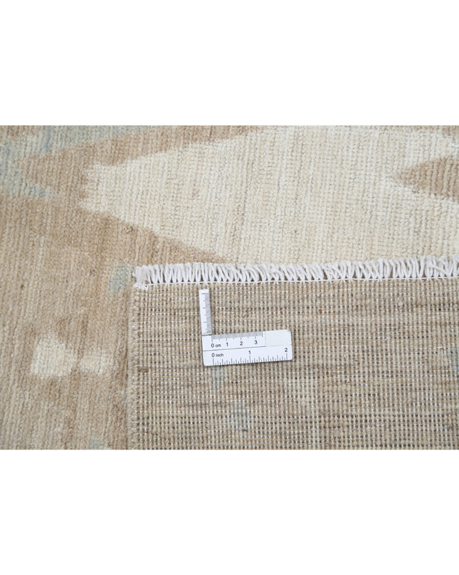 Khotan 6' 0" X 8' 9" Hand Knotted Wool Rug 6' 0" X 8' 9" (183 X 267) / Taupe / Wool