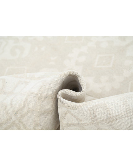 Khotan 7' 2" X 9' 11" Hand Knotted Wool Rug 7' 2" X 9' 11" (219 X 302) / Taupe / Wool