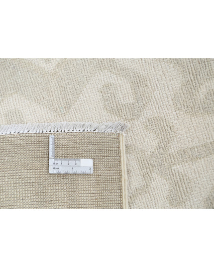 Khotan 7' 2" X 9' 11" Hand Knotted Wool Rug 7' 2" X 9' 11" (219 X 302) / Taupe / Wool