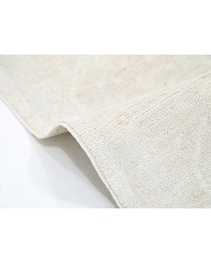 Khotan 8' 7" X 11' 7" Hand Knotted Wool Rug 8' 7" X 11' 7" (262 X 353) / Ivory / Wool