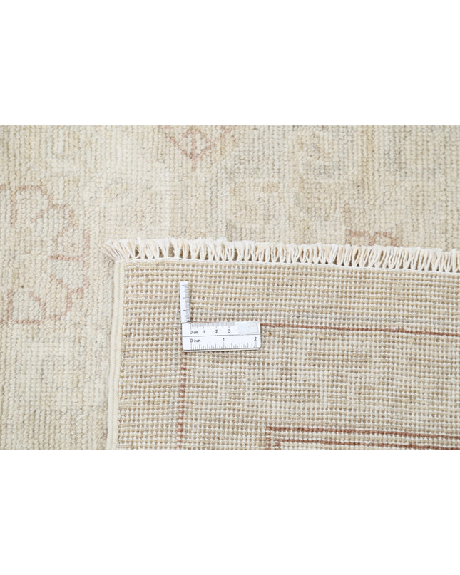 Khotan 8' 1" X 10' 4" Hand Knotted Wool Rug 8' 1" X 10' 4" (246 X 315) / Silver / Wool