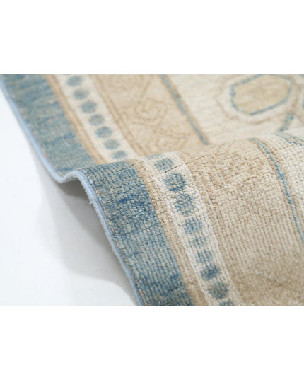 Khotan 9' 9" X 13' 9" Hand Knotted Wool Rug 9' 9" X 13' 9" (297 X 419) / Blue / Wool