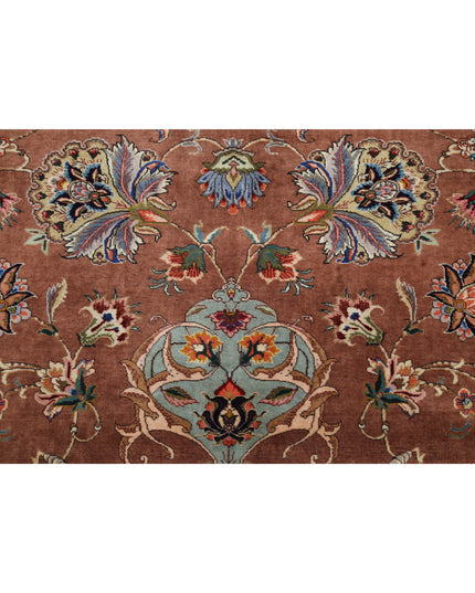 Khotan 10' 2" X 13' 8" Hand Knotted Wool Rug 10' 2" X 13' 8" (310 X 417) / Grey / Wool