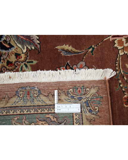 Khotan 10' 2" X 13' 8" Hand Knotted Wool Rug 10' 2" X 13' 8" (310 X 417) / Grey / Wool