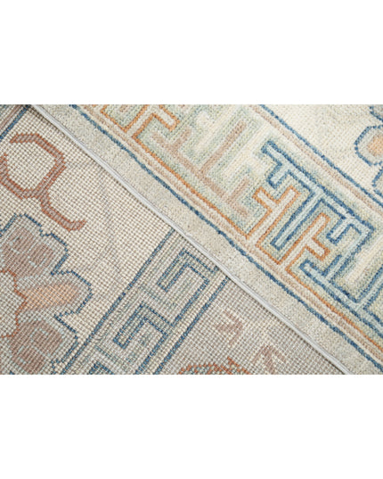 Khotan 10' 2" X 13' 8" Hand Knotted Wool Rug 10' 2" X 13' 8" (310 X 417) / Grey / Wool