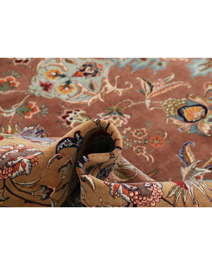 Khotan 10' 2" X 13' 8" Hand Knotted Wool Rug 10' 2" X 13' 8" (310 X 417) / Grey / Wool