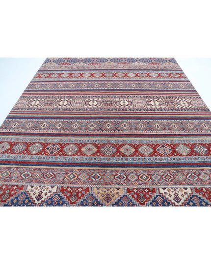 Khurjeen 8' 10" X 11' 10" Hand Knotted Wool Rug 8' 10" X 11' 10" (269 X 361) / Multi / Wool