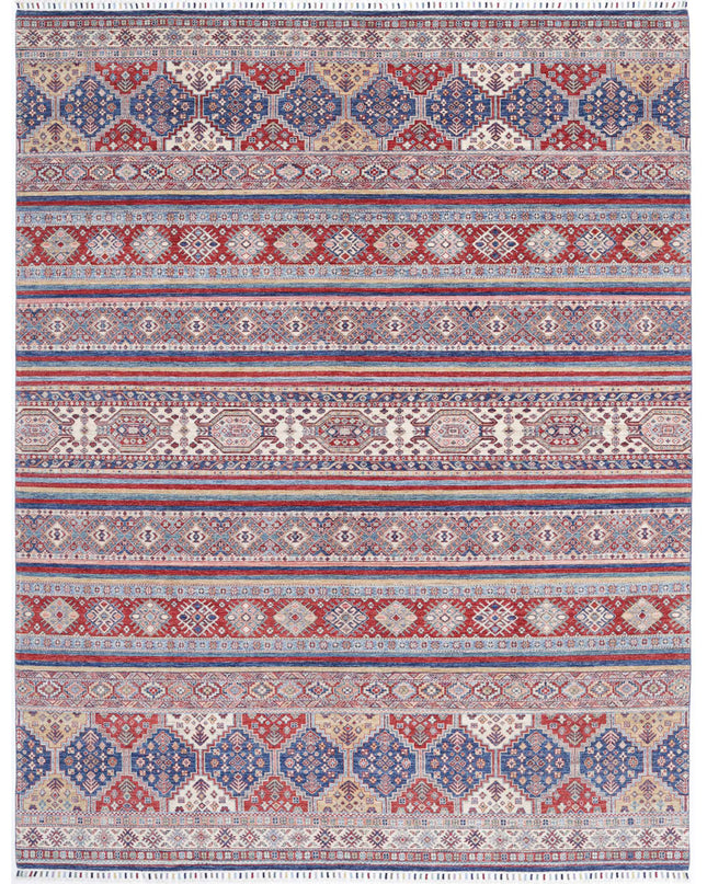 Khurjeen 8' 10" X 11' 10" Hand Knotted Wool Rug 8' 10" X 11' 10" (269 X 361) / Multi / Wool