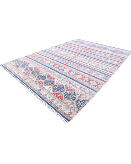 Khurjeen 9' 0" X 12' 5" Hand Knotted Wool Rug 9' 0" X 12' 5" (274 X 379) / Multi / Wool