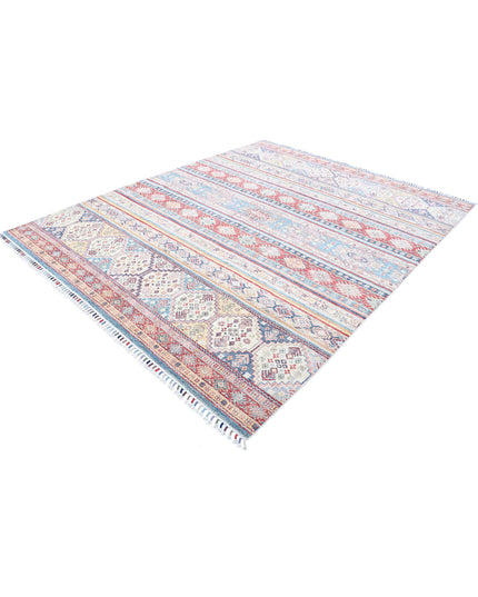 Khurjeen 7' 10" X 9' 7" Hand Knotted Wool Rug 7' 10" X 9' 7" (239 X 292) / Multi / Wool