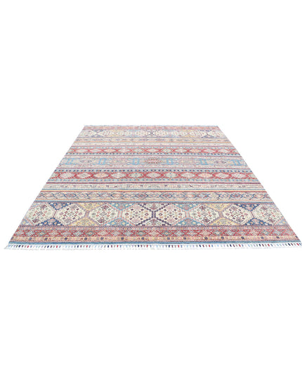 Khurjeen 7' 10" X 9' 7" Hand Knotted Wool Rug 7' 10" X 9' 7" (239 X 292) / Multi / Wool