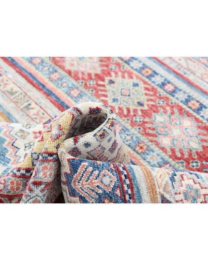 Khurjeen 7' 10" X 9' 7" Hand Knotted Wool Rug 7' 10" X 9' 7" (239 X 292) / Multi / Wool