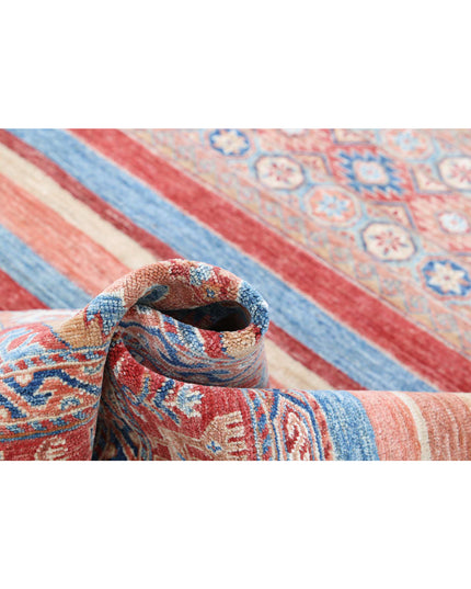 Khurjeen 6' 7" X 9' 9" Hand Knotted Wool Rug 6' 7" X 9' 9" (201 X 297) / Multi / Wool