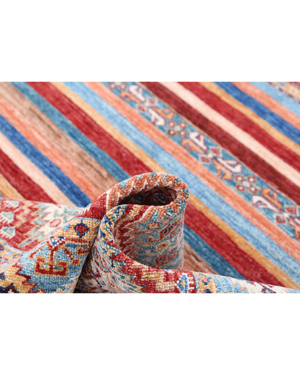 Khurjeen 6' 8" X 9' 10" Hand Knotted Wool Rug 6' 8" X 9' 10" (203 X 300) / Multi / Wool