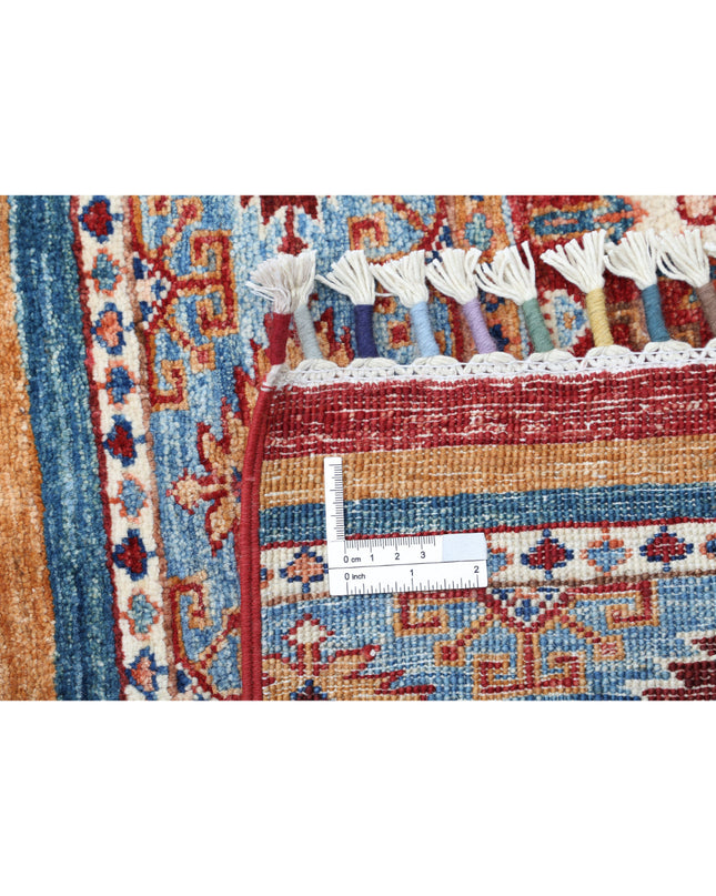 Khurjeen 6' 8" X 9' 10" Hand Knotted Wool Rug 6' 8" X 9' 10" (203 X 300) / Multi / Wool