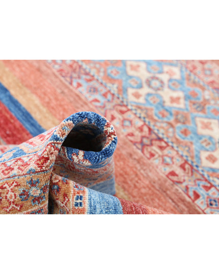 Khurjeen 5' 9" X 8' 5" Hand Knotted Wool Rug 5' 9" X 8' 5" (175 X 257) / Multi / Wool