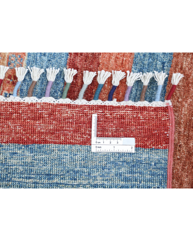 Khurjeen 5' 9" X 8' 5" Hand Knotted Wool Rug 5' 9" X 8' 5" (175 X 257) / Multi / Wool