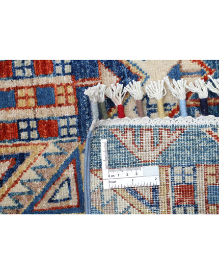 Khurjeen 5' 5" X 7' 11" Hand Knotted Wool Rug 5' 5" X 7' 11" (165 X 241) / Multi / Wool