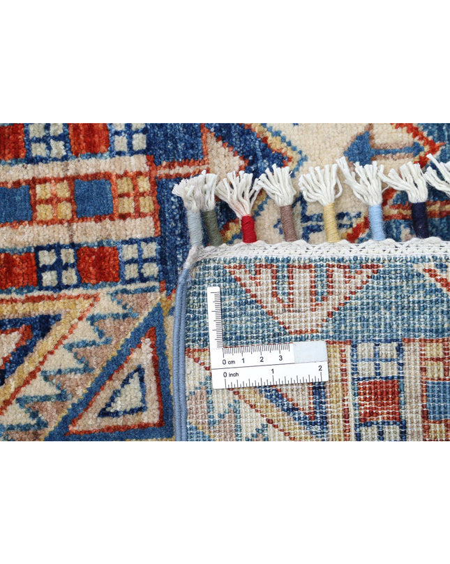 Khurjeen 5' 5" X 7' 11" Hand Knotted Wool Rug 5' 5" X 7' 11" (165 X 241) / Multi / Wool