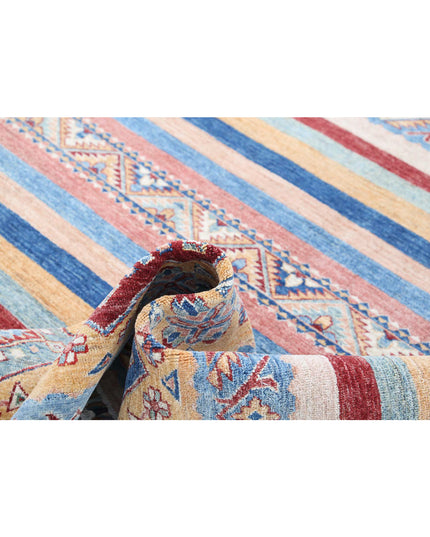 Khurjeen 5' 8" X 7' 7" Hand Knotted Wool Rug 5' 8" X 7' 7" (173 X 231) / Multi / Wool