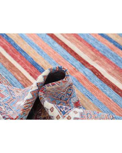 Khurjeen 5' 6" X 7' 7" Hand Knotted Wool Rug 5' 6" X 7' 7" (168 X 231) / Multi / Wool