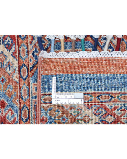 Khurjeen 5' 6" X 7' 7" Hand Knotted Wool Rug 5' 6" X 7' 7" (168 X 231) / Multi / Wool