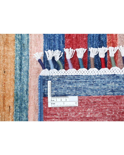 Khurjeen 5' 7" X 7' 10" Hand Knotted Wool Rug 5' 7" X 7' 10" (170 X 239) / Multi / Wool