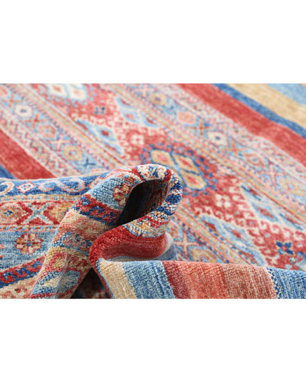 Khurjeen 5' 6" X 8' 0" Hand Knotted Wool Rug 5' 6" X 8' 0" (168 X 244) / Multi / Wool