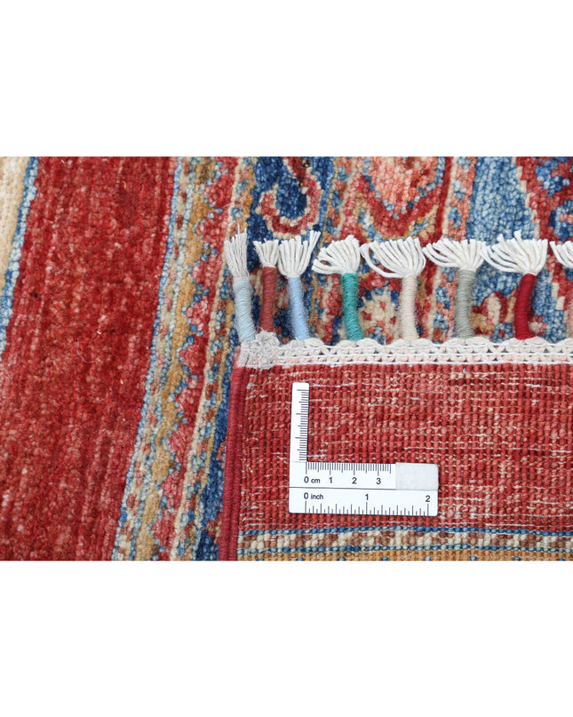 Khurjeen 5' 6" X 8' 0" Hand Knotted Wool Rug 5' 6" X 8' 0" (168 X 244) / Multi / Wool