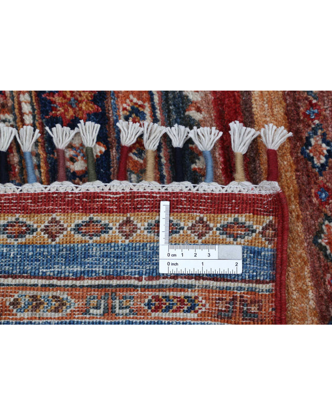 Khurjeen 4' 11" X 7' 2" Hand Knotted Wool Rug 4' 11" X 7' 2" (150 X 219) / Multi / Wool