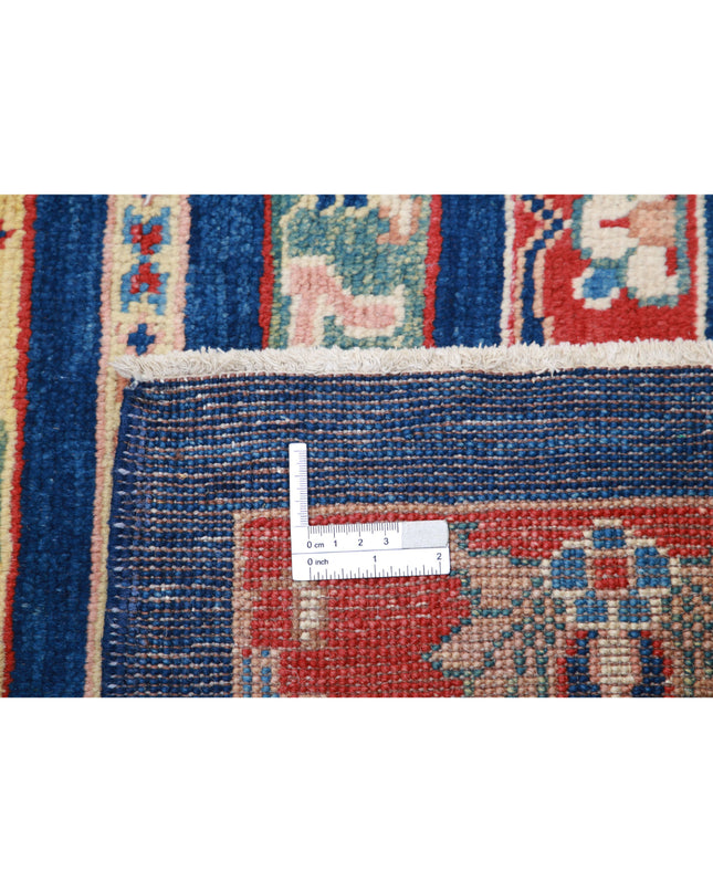 Khurjeen 9' 0" X 11' 7" Hand Knotted Wool Rug 9' 0" X 11' 7" (274 X 353) / Blue / Wool