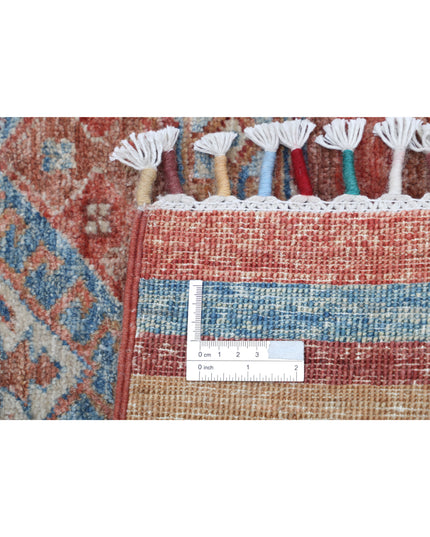 Khurjeen 2' 2" X 2' 11" Hand Knotted Wool Rug 2' 2" X 2' 11" (66 X 89) / Multi / Wool