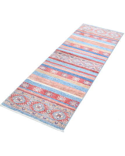 Khurjeen 2' 0" X 5' 10" Hand Knotted Wool Rug 2' 0" X 5' 10" (61 X 178) / Multi / Wool