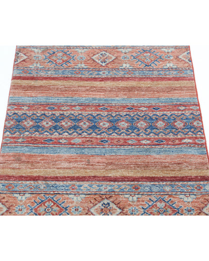 Khurjeen 2' 0" X 3' 0" Hand Knotted Wool Rug 2' 0" X 3' 0" (61 X 91) / Multi / Wool