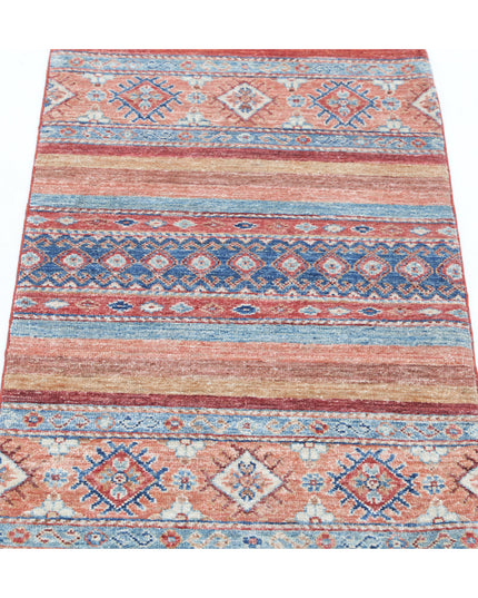 Khurjeen 1' 11" X 3' 0" Hand Knotted Wool Rug 1' 11" X 3' 0" (59 X 91) / Multi / Wool