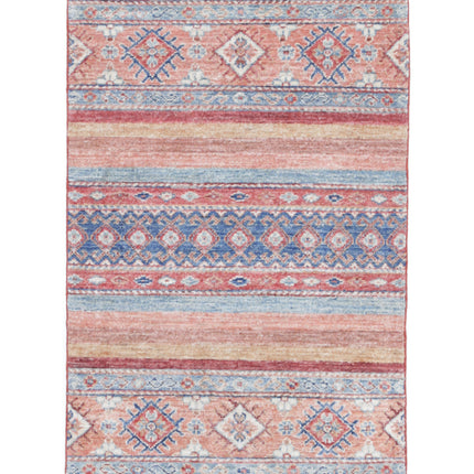 Khurjeen 1' 11" X 3' 0" Hand Knotted Wool Rug 1' 11" X 3' 0" (59 X 91) / Multi / Wool