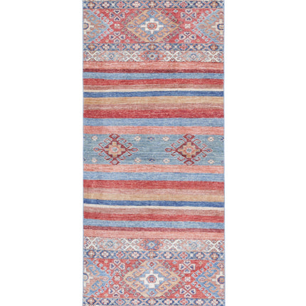 Khurjeen 2' 7" X 3' 10" Hand Knotted Wool Rug 2' 7" X 3' 10" (79 X 117) / Multi / Wool