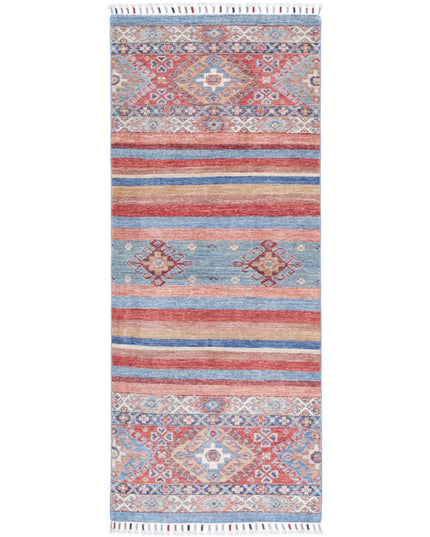 Khurjeen 2' 7" X 3' 10" Hand Knotted Wool Rug 2' 7" X 3' 10" (79 X 117) / Multi / Wool