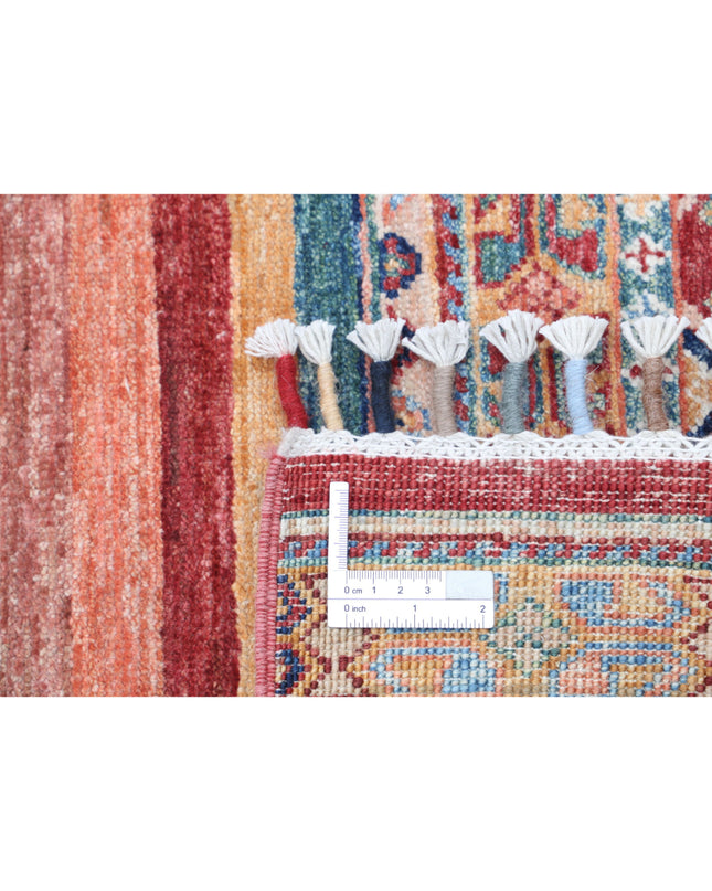 Khurjeen 2' 6" X 3' 10" Hand Knotted Wool Rug 2' 6" X 3' 10" (76 X 117) / Multi / Wool