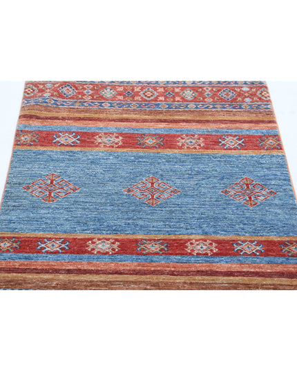 Khurjeen 2' 8" X 3' 10" Hand Knotted Wool Rug 2' 8" X 3' 10" (81 X 117) / Multi / Wool