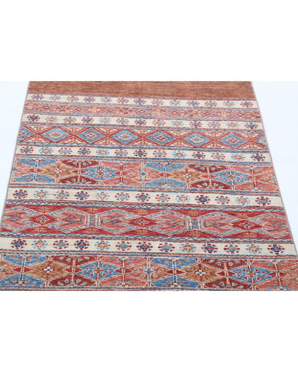 Khurjeen 2' 7" X 3' 10" Hand Knotted Wool Rug 2' 7" X 3' 10" (79 X 117) / Multi / Wool