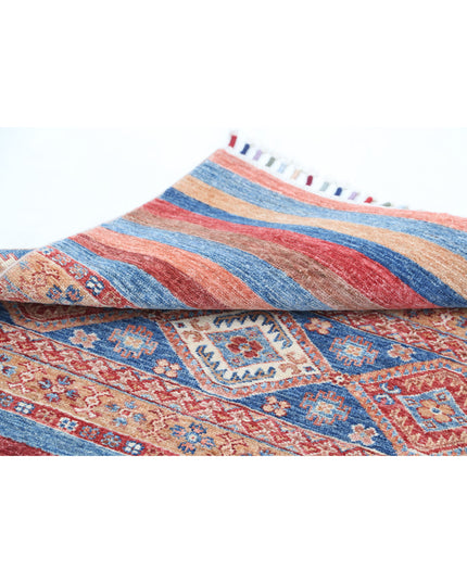 Khurjeen 2' 9" X 3' 10" Hand Knotted Wool Rug 2' 9" X 3' 10" (84 X 117) / Multi / Wool